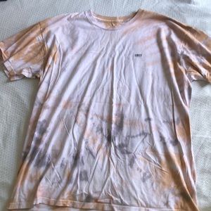 Obey custom tie-dye shirt